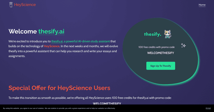 HeyScience featured image