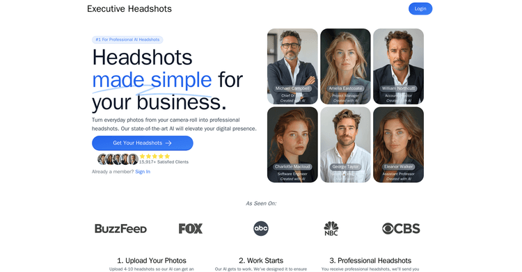 Executive Headshots featured image