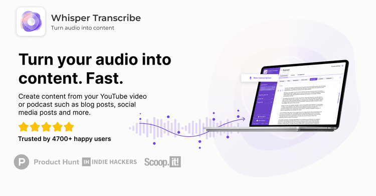 WhisperTranscribe featured image