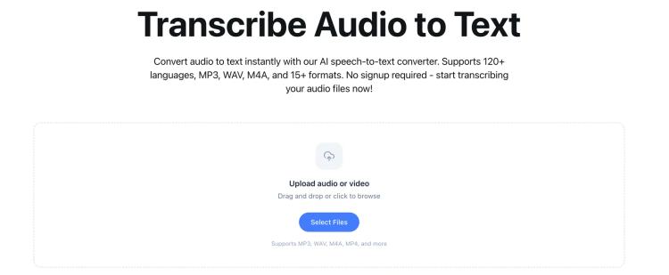 Transcribe to Text featured image