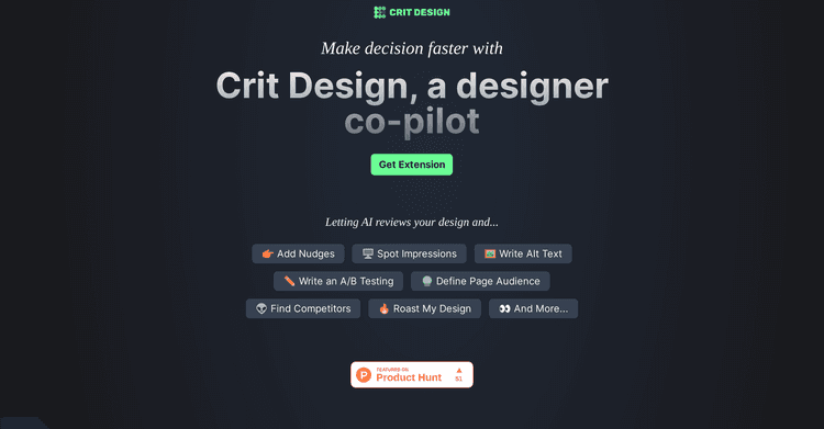 Crit Design featured image