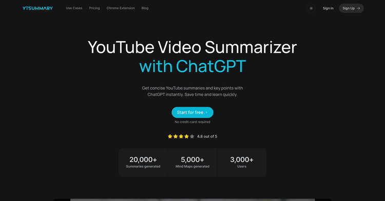 YTSummary featured image