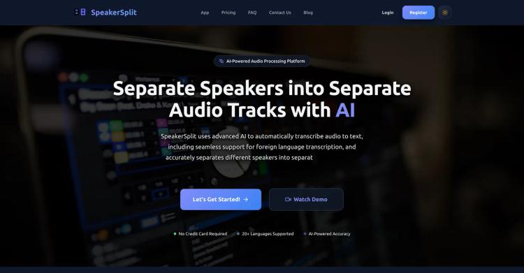 SpeakerSplit.io featured image