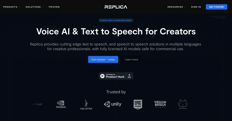 Replica Studios featured image