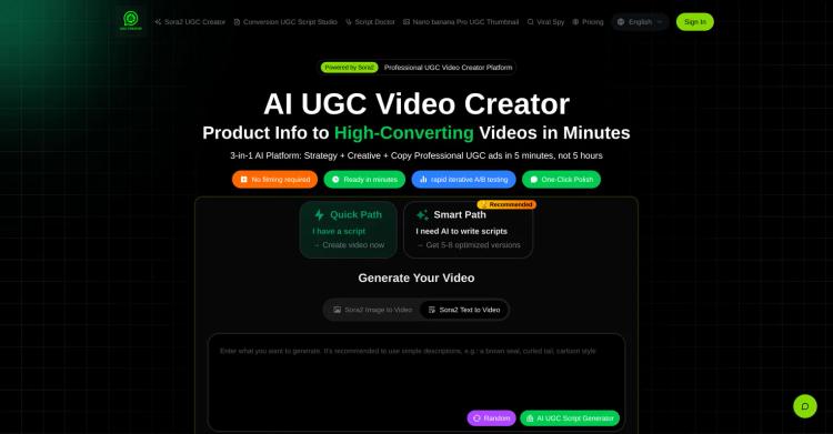 AI UGC Creator featured image