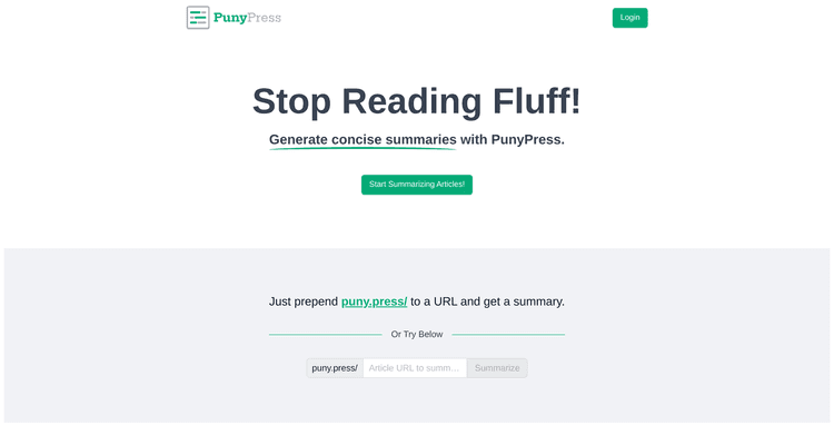 PunyPress featured image