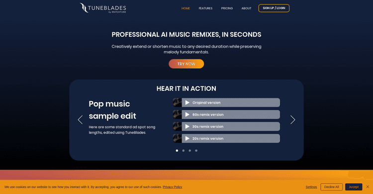 TuneBlades featured image