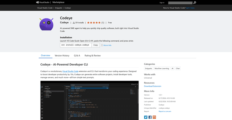 Codeye featured image