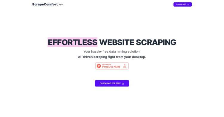 Scrape Comfort featured image