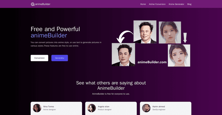 AnimeBuilder featured image