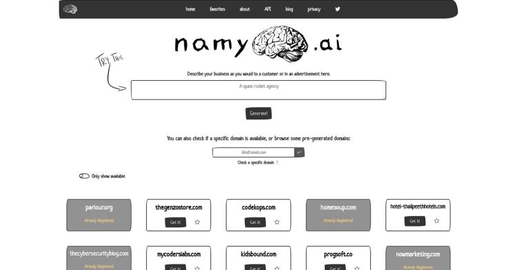 Namy AI featured image