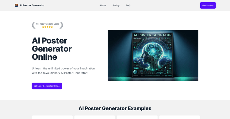 AI Poster Generator featured image
