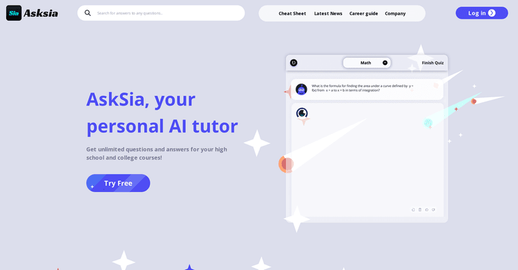 Asksia AI featured image