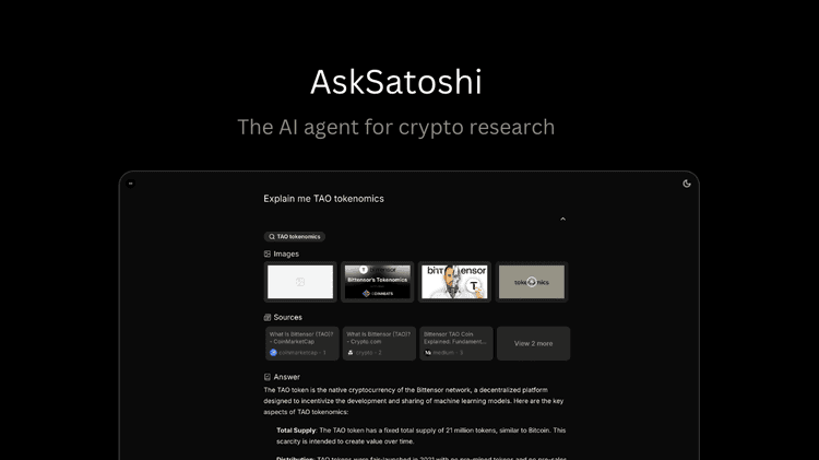 AskSatoshi featured image