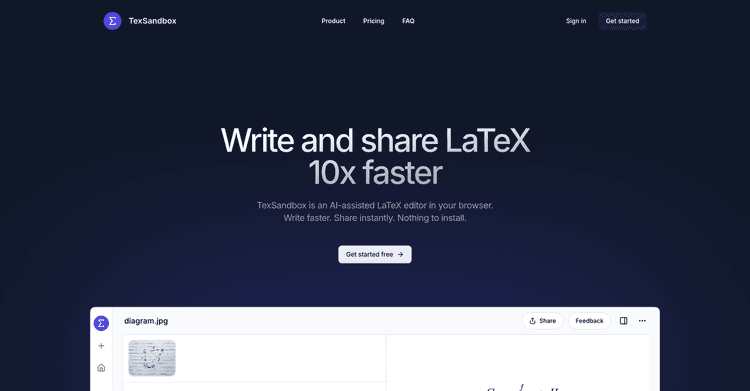 TexSandbox featured image