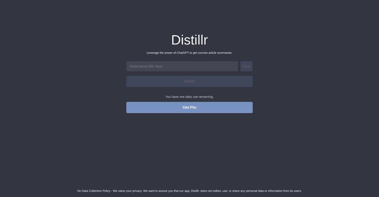 Distillr featured image