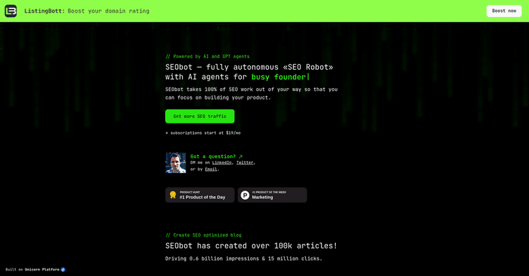 SEObot featured image