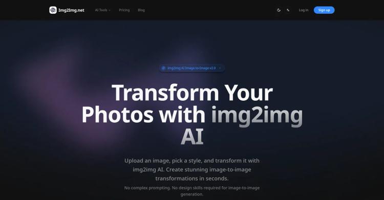 Img2Img.net AI featured image