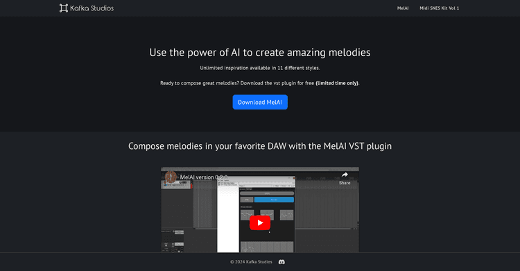 MelAI - Kafka Studios featured image