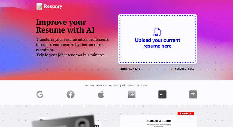 Resumy featured image