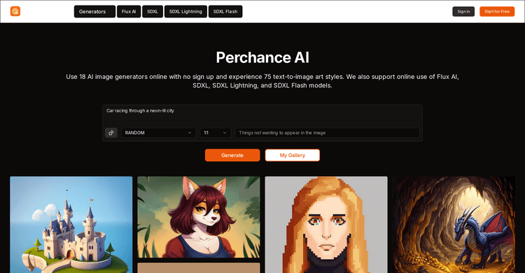 Perchance AI featured image