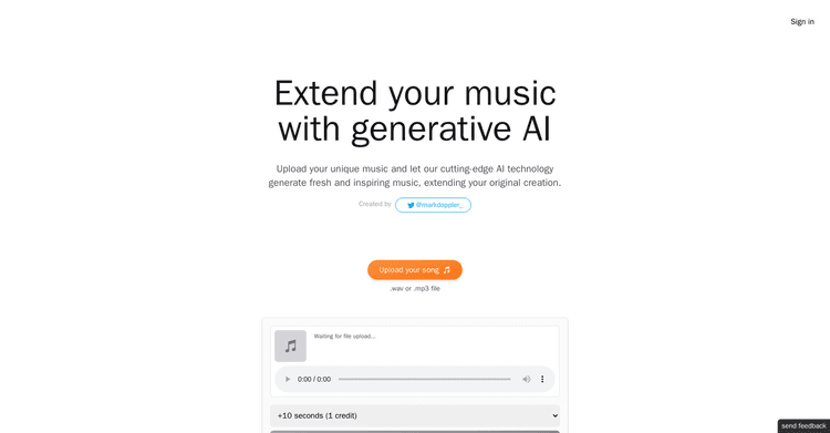 Extend music featured image