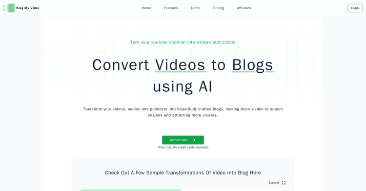 BlogMyVideo featured image