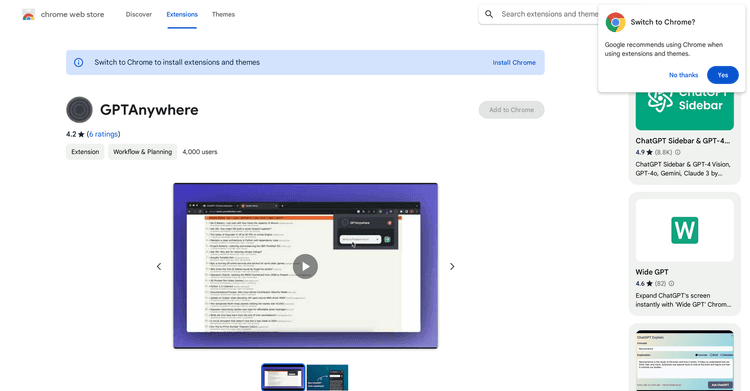 GPTAnywhere featured image