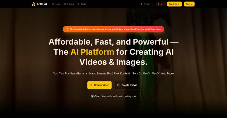 Artta AI featured image