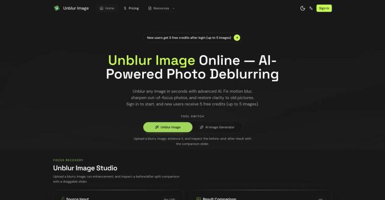 Unblur Image.io featured image