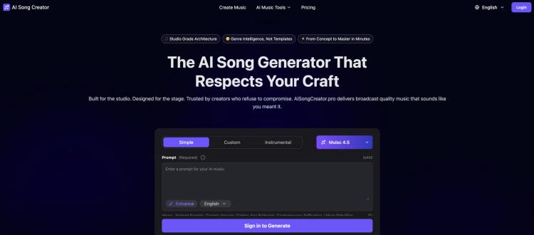 AiSongCreator.pro featured image