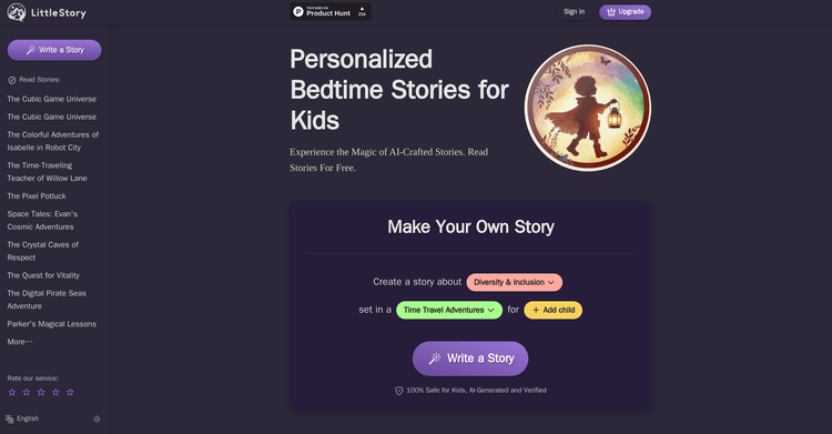 LittleStory.io featured image