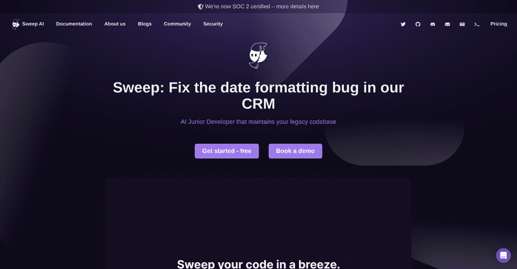 Sweep.dev featured image