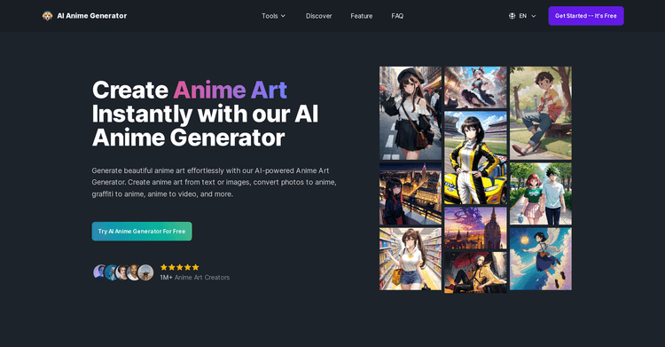 AIAnimeGenerator featured image