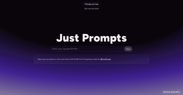 Just Prompts featured image