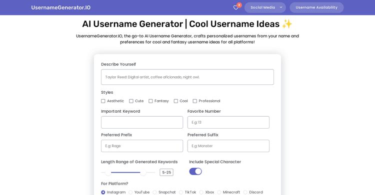 UsernameGenerator featured image