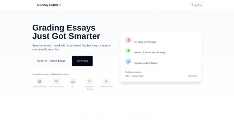 AI Essay Grader featured image