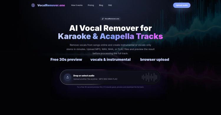 VocalRemover.one featured image