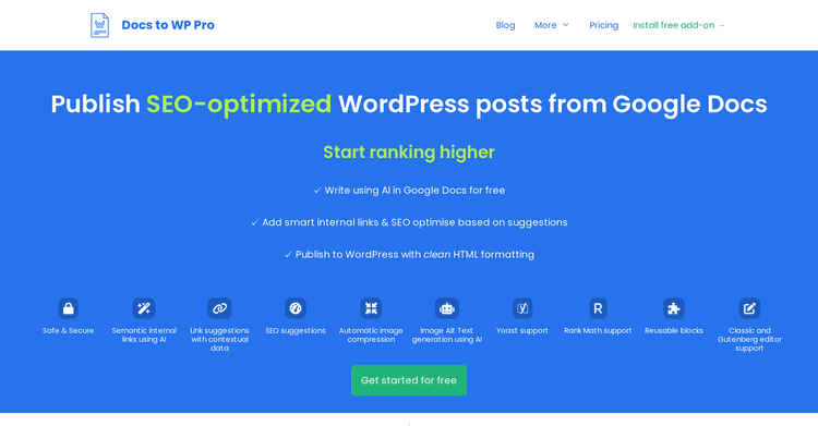 Docs to WP Pro featured image
