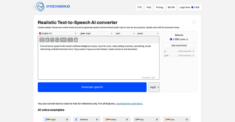 SpeechGen featured image