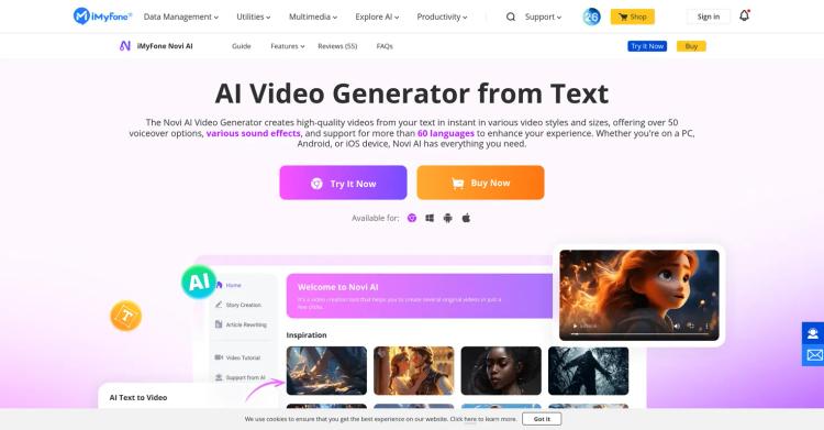 iMyFone Novi AI featured image