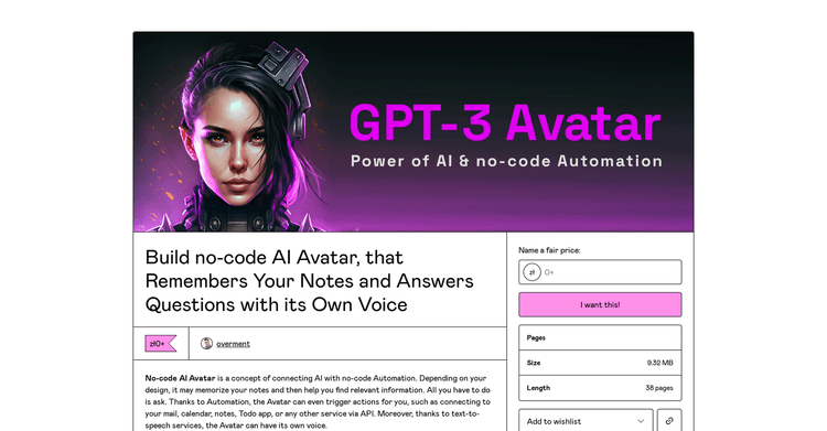 GPT-3 AI Avatar featured image
