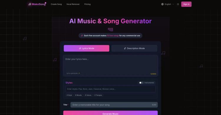 MakeSong featured image