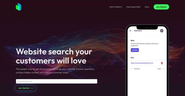 Helix SearchBot featured image