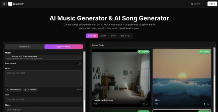 Meloflow AI featured image