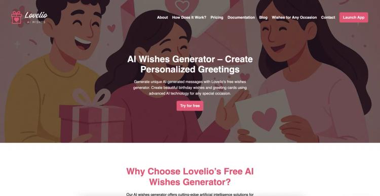 Lovelio - AI Wishes featured image