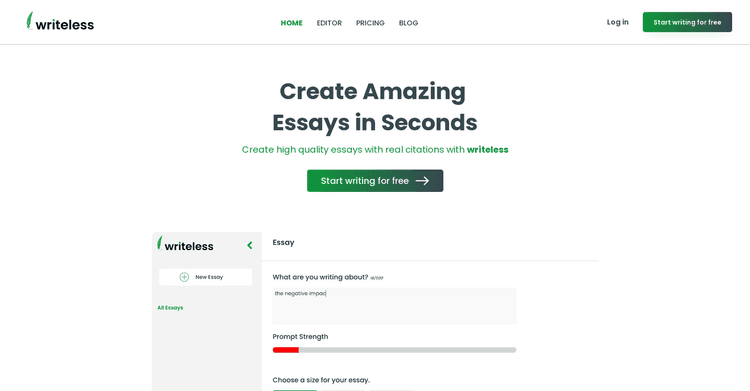 Writeless featured image