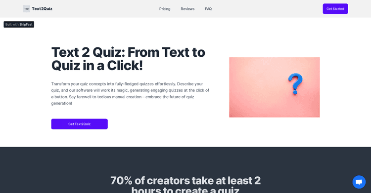 Text2Quiz featured image