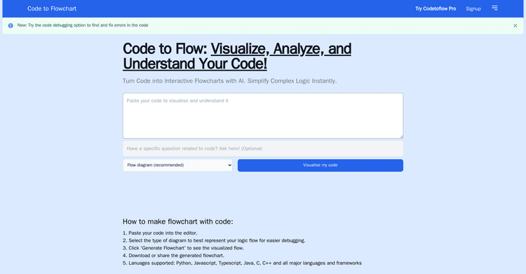 Code to Flowchart featured image
