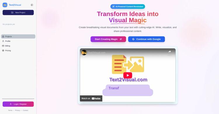 Text2Visual.com featured image